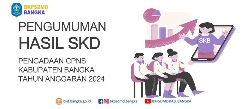 PENGUMUMAN HASIL SKD Pengadaan CPNS Kab. Bangka 2024